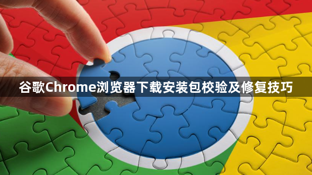 谷歌Chrome浏览器下载安装包校验及修复技巧1