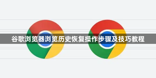 谷歌浏览器浏览历史恢复操作步骤及技巧教程1