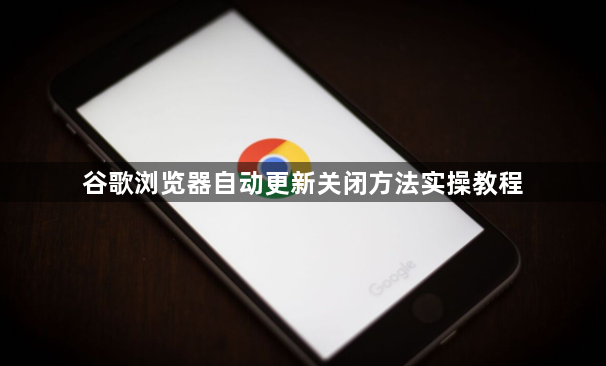谷歌浏览器自动更新关闭方法实操教程1