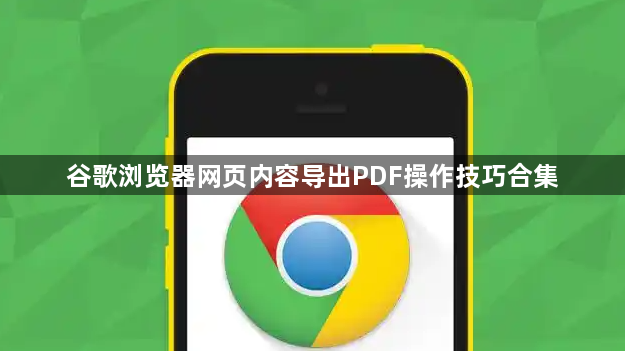 谷歌浏览器网页内容导出PDF操作技巧合集1