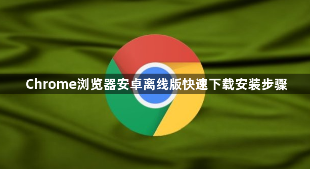 Chrome浏览器安卓离线版快速下载安装步骤1