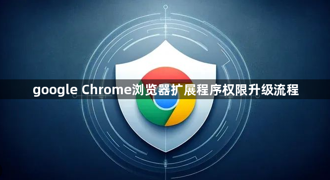 google Chrome浏览器扩展程序权限升级流程1