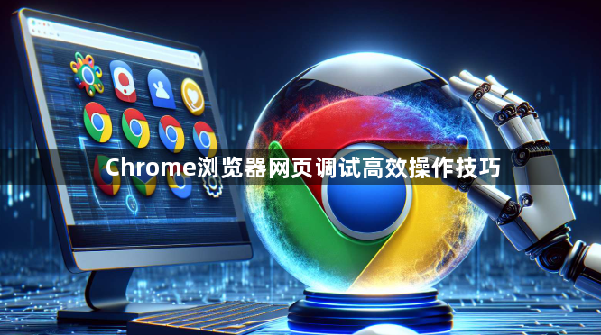 Chrome浏览器网页调试高效操作技巧1