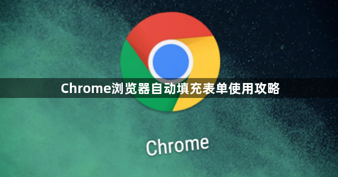 Chrome浏览器自动填充表单使用攻略1