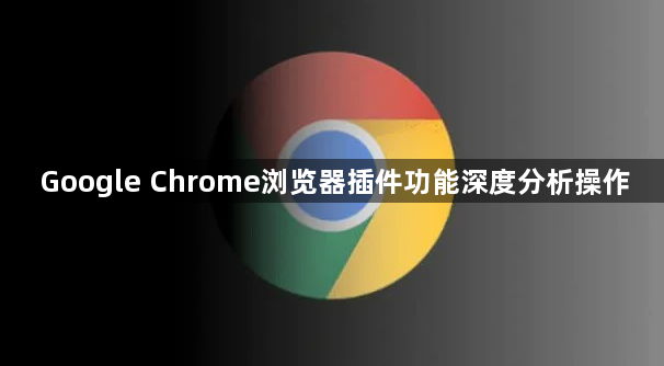 Google Chrome浏览器插件功能深度分析操作1