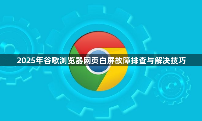 2025年谷歌浏览器网页白屏故障排查与解决技巧1