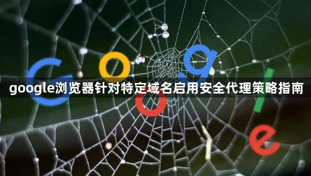 google浏览器针对特定域名启用安全代理策略指南1