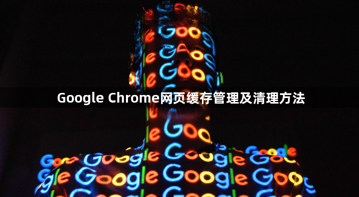 Google Chrome网页缓存管理及清理方法1