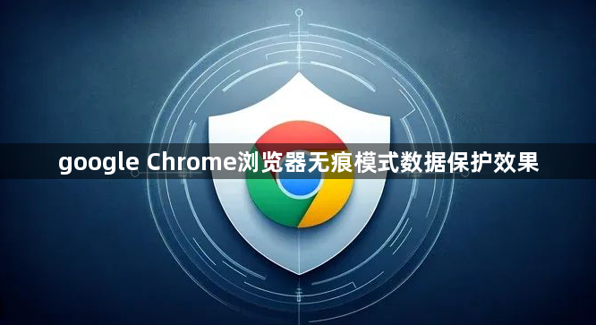 google Chrome浏览器无痕模式数据保护效果1