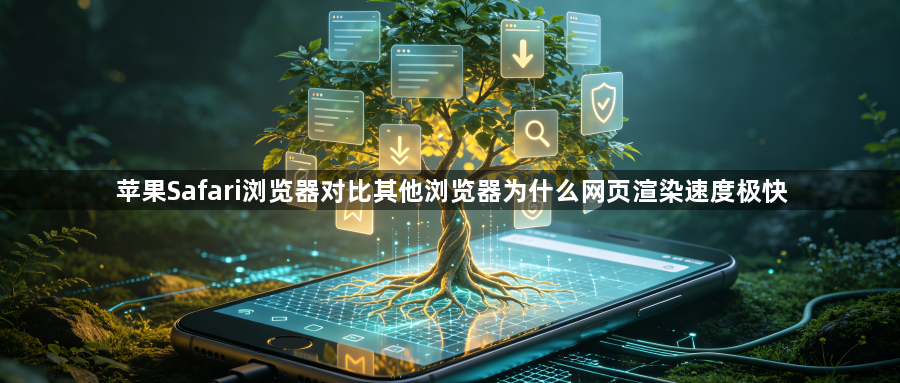 苹果Safari浏览器对比其他浏览器为什么网页渲染速度极快1