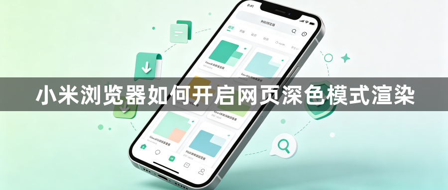 小米浏览器如何开启网页深色模式渲染1