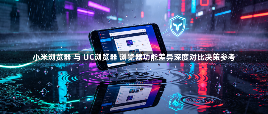 小米浏览器 与 UC浏览器 浏览器功能差异深度对比决策参考1
