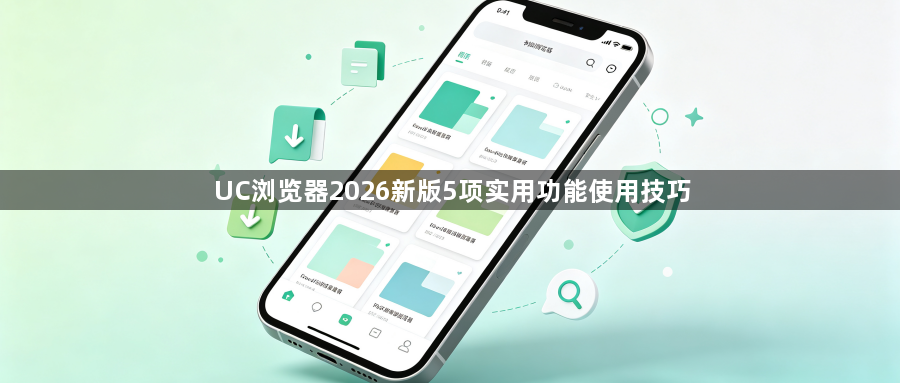 UC浏览器2026新版5项实用功能使用技巧1