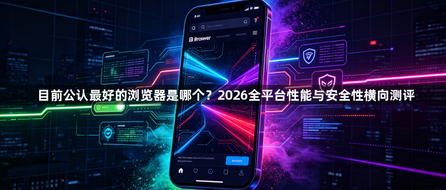 目前公认最好的浏览器是哪个?2026全平台性能与安全性横向测评1