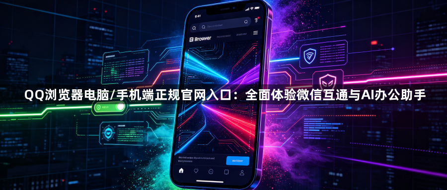 QQ浏览器电脑/手机端正规官网入口：全面体验微信互通与AI办公助手1