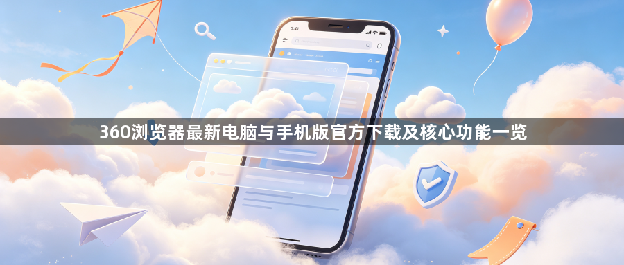 360浏览器最新电脑与手机版官方下载及核心功能一览1