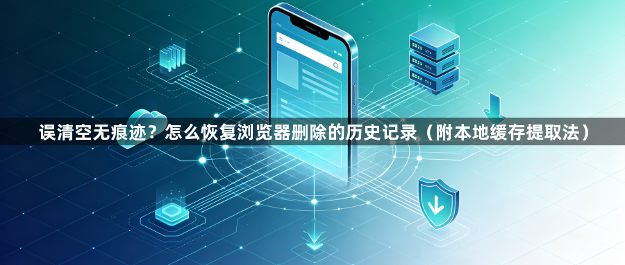 误清空无痕迹?怎么恢复浏览器删除的历史记录(附本地缓存提取法)1