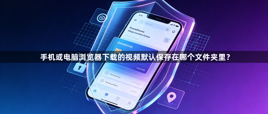 手机或电脑浏览器下载的视频默认保存在哪个文件夹里？1