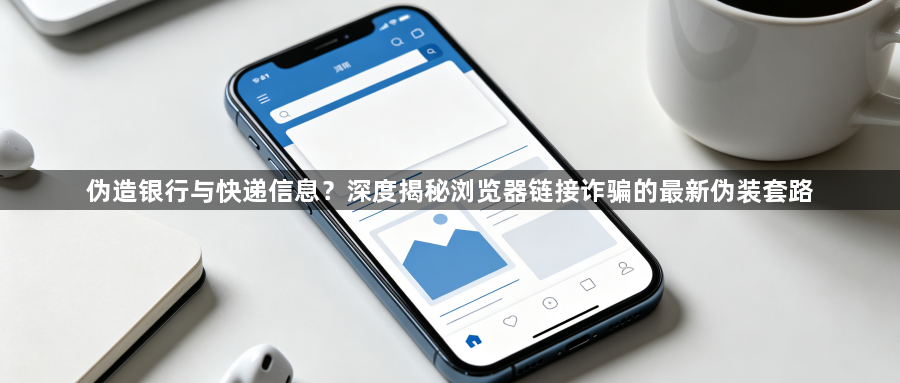 伪造银行与快递信息？深度揭秘浏览器链接诈骗的最新伪装套路1