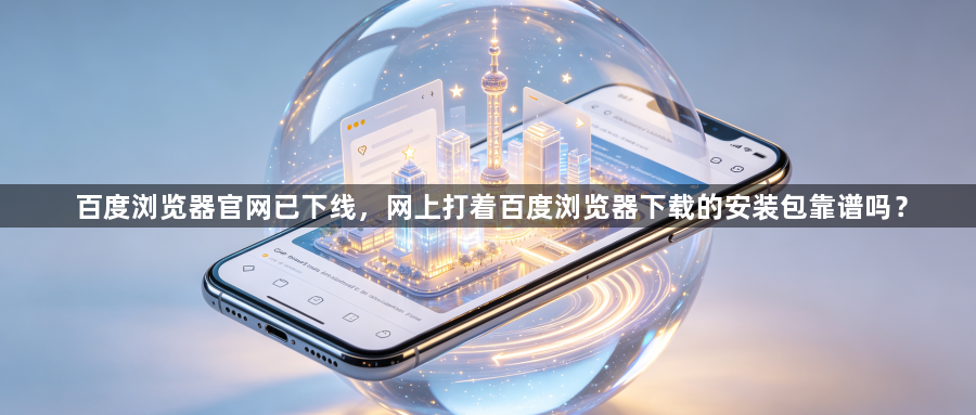 百度浏览器官网已下线,网上打着百度浏览器下载的安装包靠谱吗?1
