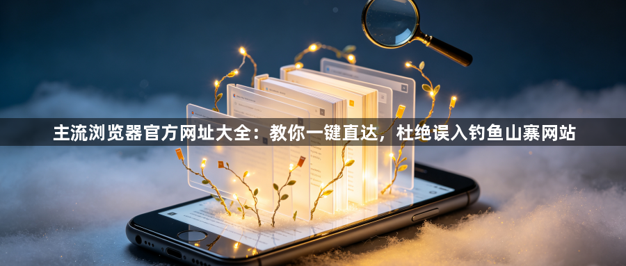 主流浏览器官方网址大全：教你一键直达，杜绝误入钓鱼山寨网站1