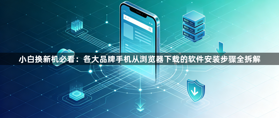 小白换新机必看：各大品牌手机从浏览器下载的软件安装步骤全拆解1