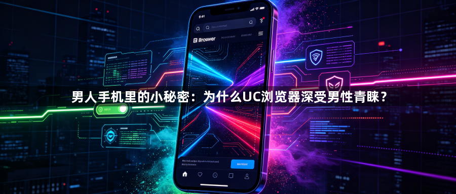 男人手机里的小秘密:为什么UC浏览器深受男性青睐?1