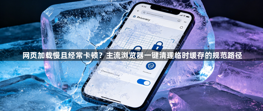 网页加载慢且经常卡顿?主流浏览器一键清理临时缓存的规范路径1