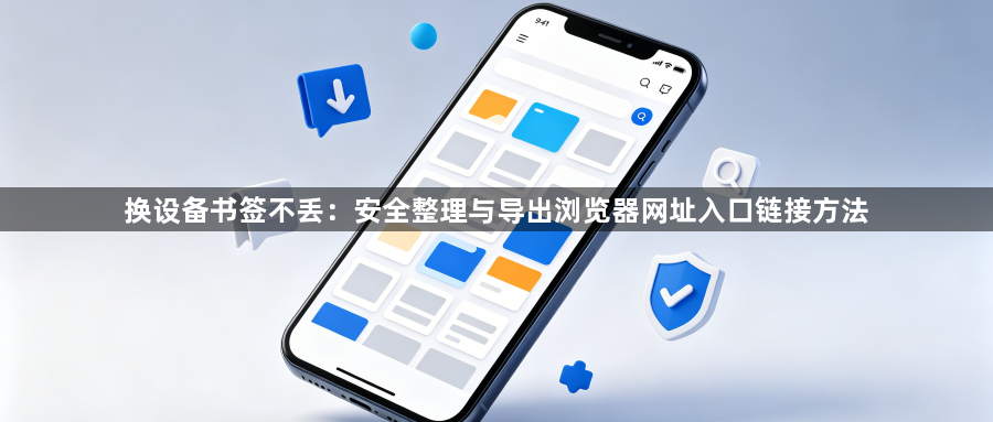 换设备书签不丢:安全整理与导出浏览器网址入口链接方法1
