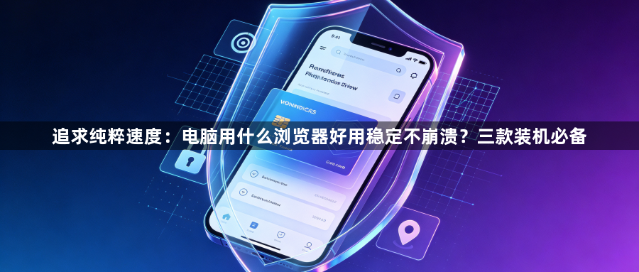 追求纯粹速度:电脑用什么浏览器好用稳定不崩溃?三款装机必备1
