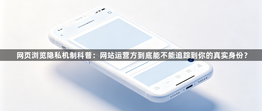 网页浏览隐私机制科普：网站运营方到底能不能追踪到你的真实身份？1