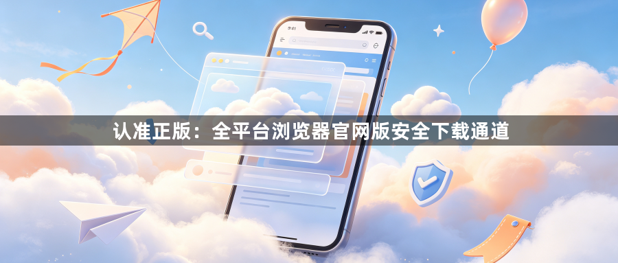 认准正版：全平台浏览器官网版安全下载通道1